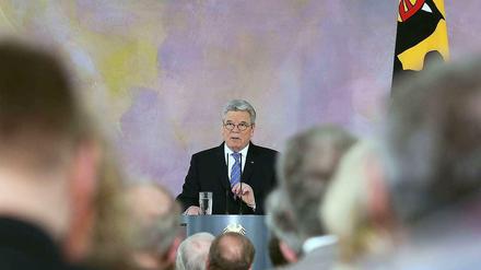 Hatte hohe Erwartungen an seine Rede zu Europa geweckt: Bundespräsident Joachim Gauck.