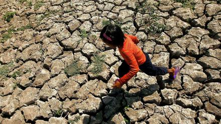 Zerrissener Boden. In ohnehin niederschlagsarmen Perioden fällt noch weniger Regen, zeigen die Klimadaten.
