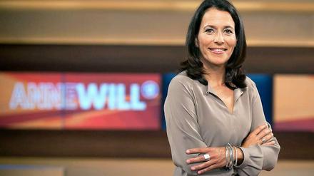 Moderatorin Anne Will. 