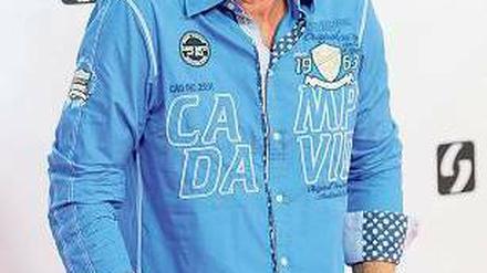 Laut und bunt. Dieter Bohlen wirbt für die Marke „Camp David“.