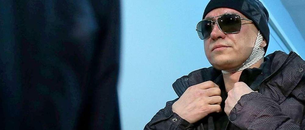 Sergei Filin, Ballett-Chef des Moskauer Bolschoi Theaters, verlässt in Moskau das Krankenhaus.