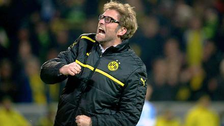 Zwei Gesichter. Der freundliche Herr Klopp kann auch anders.
