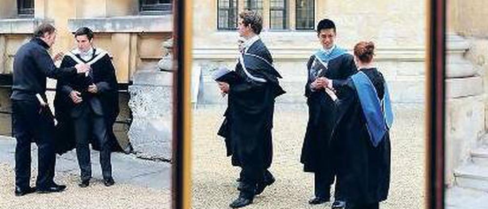 Teures Studium in Oxford. Der Nachweis von zehntausenden Pfund war bisher Pflicht, um einen Masterplatz zu bekommen. 
