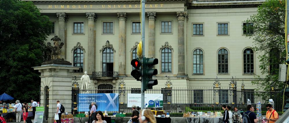 In der Diskussion. Die HU soll künftig sieben statt zehn Fakultäten haben.
