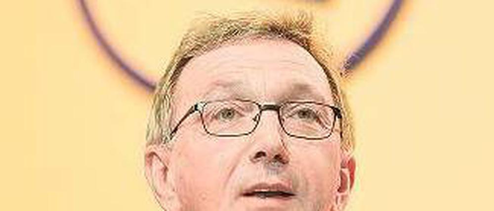 Lieber Notbremse. Wolfgang Mayrhuber drohte eine Wahlniederlage.Foto: dpa