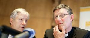 Der Regierende Bürgermeister Klaus Wowereit (l.) und Kardinal Rainer Maria Woelki trafen sich am Dienstag, um über die soziale Lage in der Stadt zu sprechen. 