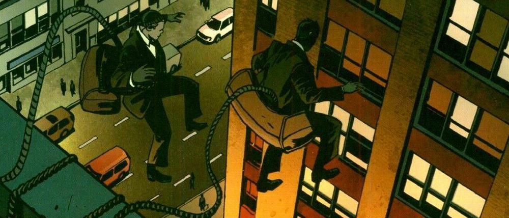 Schön breit. Zeichner Martinbrough orientiert sich an der Cinemascope-Optik der Filmvorbilder.