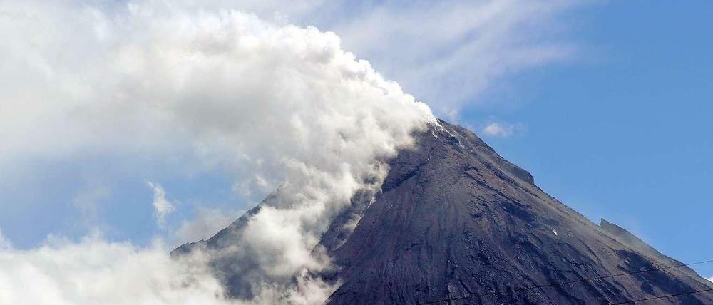Der Vulkan Mayon auf den Philippinen