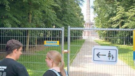 Abgesperrt. So soll es am Tiergarten nur zu bestimmten Events aussehen.