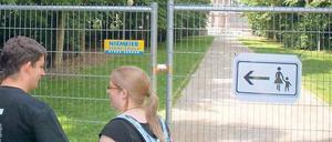 Abgesperrt. So soll es am Tiergarten nur zu bestimmten Events aussehen.