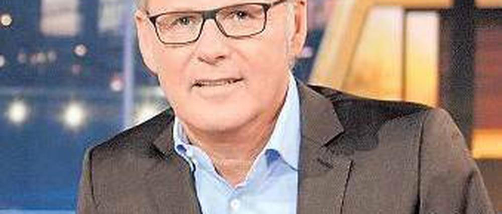 Von fünf auf vier. Reinhold Beckmanns Talk im Ersten wird weichen. Foto: dpa