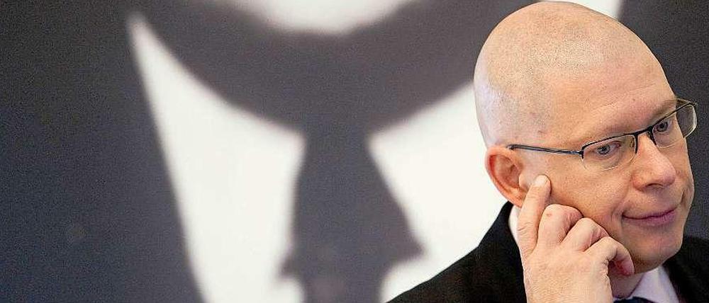 Robbin Juhnke, innenpolitischer Sprecher der CDU-Fraktion, bestätigt im Berliner Abgeordnetenhaus, einen Vortrag vor der Burschenschaft "Teutonia Prag" gehalten zu haben. 