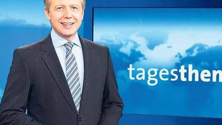 Dienstende. Tom Buhrow wird sich noch von den Zuschauern verabschieden.Foto: NDR