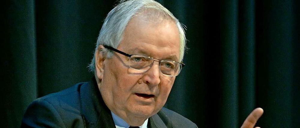 Der frühere Bundesumweltminister Klaus Töpfer.