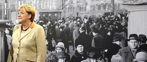 Heute Frontfrau, früher Mitläuferin. Wie Angela Merkel, hier 2011 bei der Eröffnung einer Ausstellung zur deutsch-deutschen Teilung, mit der eigenen DDR-Vergangenheit umgeht, passt nicht jedem.