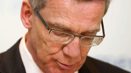 Verteidigungsminister Thomas de Maizière.