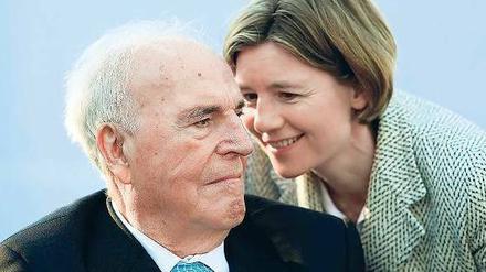 Helmut Kohl mit seiner Frau Maike Richter-Kohl