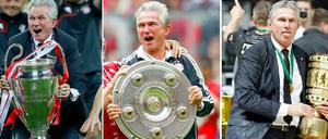 FC Bayern-Trainer Jupp Heynckes kann sich freuen: Mit dem Pokalfinalsieg am Samstag in Berlin hat er den Höhepunkt seiner Karriere erreicht.