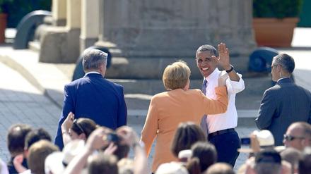 Bye bye: Barack Obama ist wieder weg, die Bilanz positiv. 