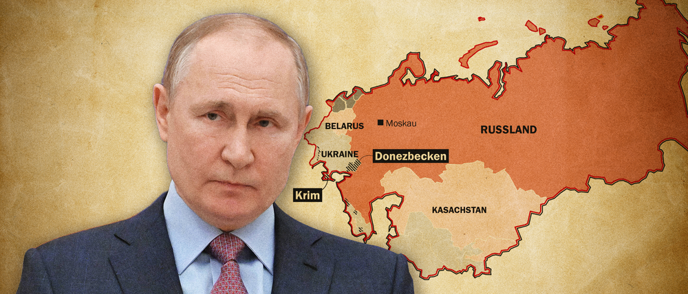 Putins Griff nach der Ostukraine gründet auf langjährigen Unterlegenheitsgefühlen.