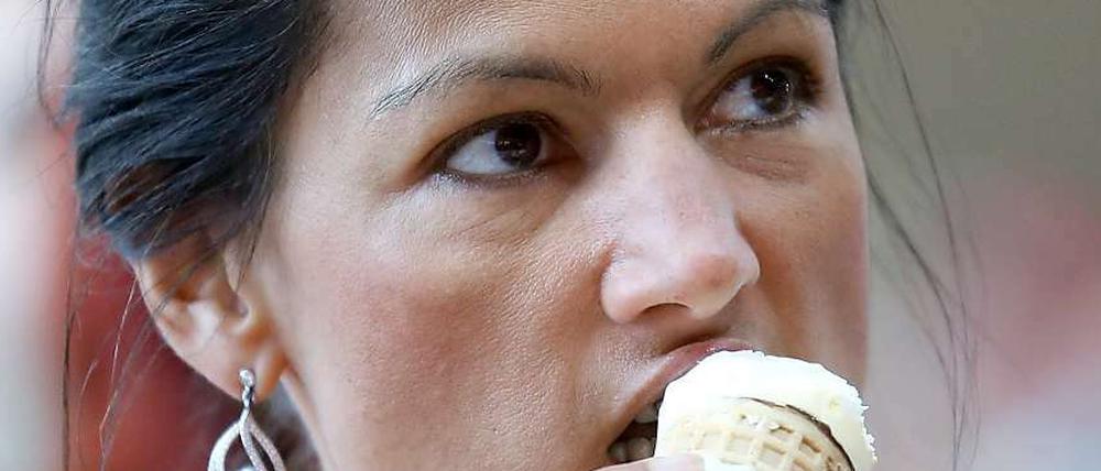 Sahra Wagenknecht Mitte Juni auf dem Bundesparteitag der Linken in Dresden