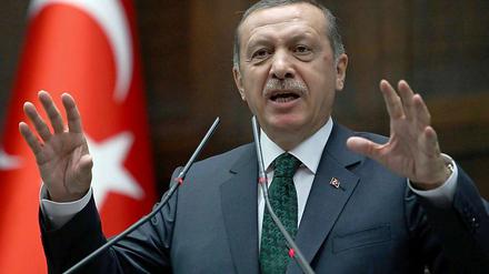 Ministerpräsident Recep Tayyip Erdogan