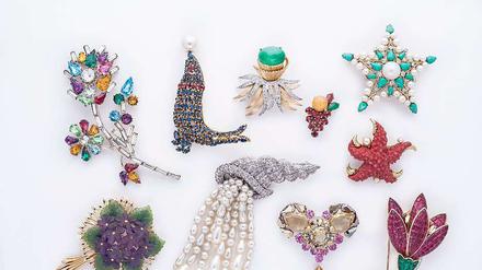 Modeschmuck aus der Ausstellung "Luxury for Fashion"