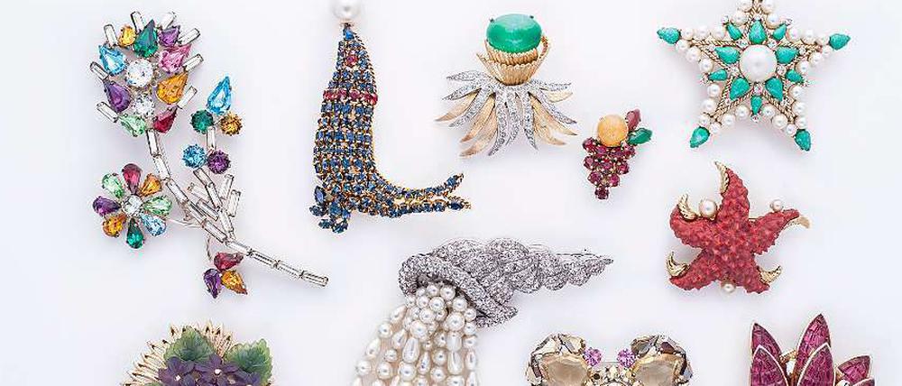 Modeschmuck aus der Ausstellung "Luxury for Fashion"