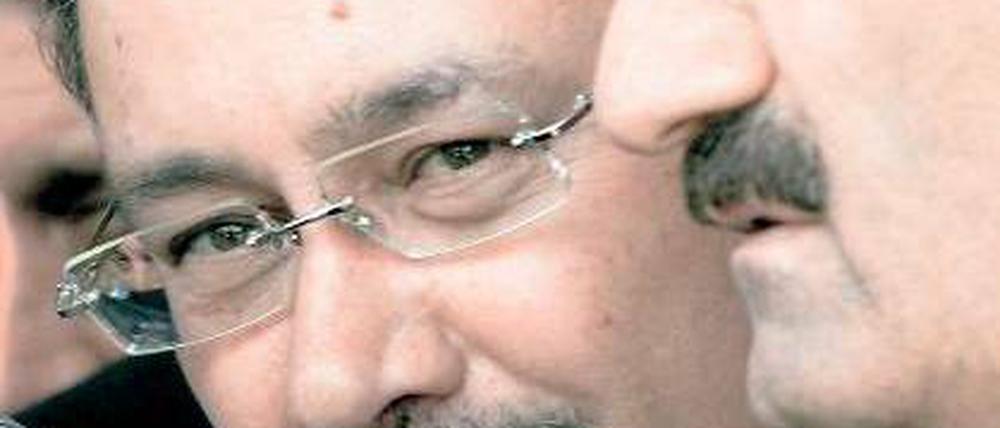 Lautsprecher. Ankaras Bürgermeister Melih Gökcek (links). Foto: Reuters