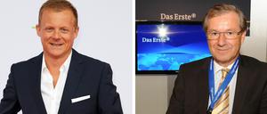 Ex-"Tagesschau"-Sprecher Marc Bator und "Tagesschau"-Sprecher Jan Hofer.
