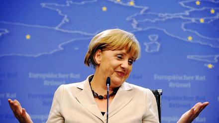 Angela Merkel.