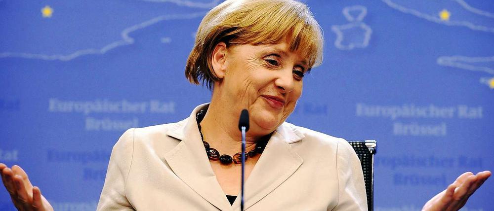 Angela Merkel.