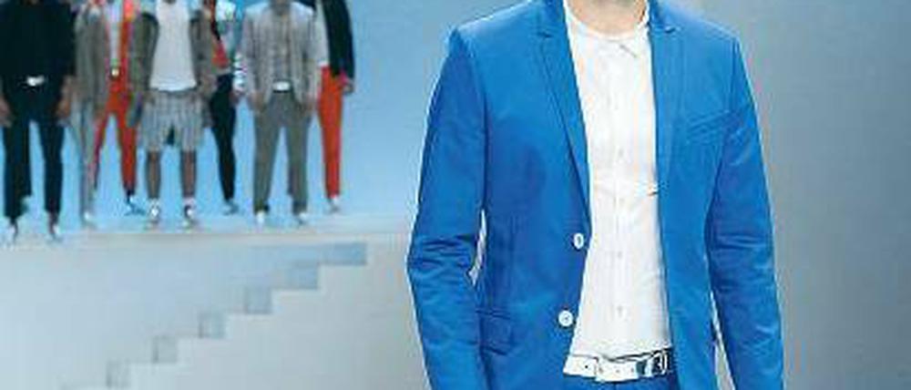 In Reih und Glied. Die Männermode von Michalsky funktioniert. Foto: promo
