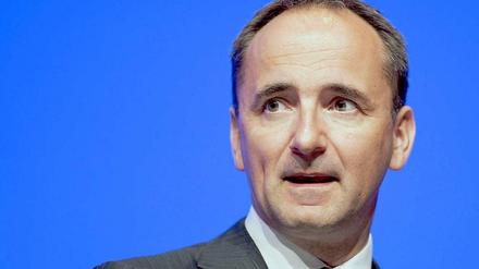 Ein Portrait des Co-Vorstandschefs des Softwareherstellers SAP, Jim Hagemann Snabe, aufgenommen am 4. Juni 2013 in Mannheim in der SAP-Arena bei der Hauptversammlung des Konzerns.