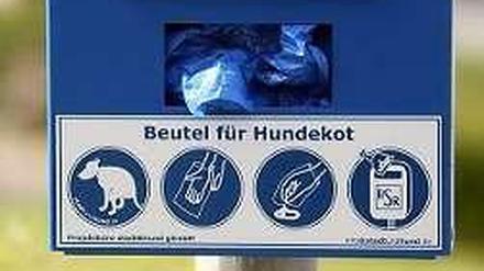 Hundehalter sollen immer und überall Beutel bei sich tragen.