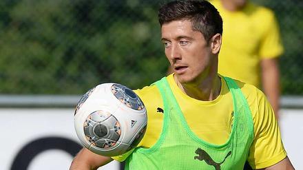 Robert Lewandowski ist weiterhin sauer auf seine Chefs.