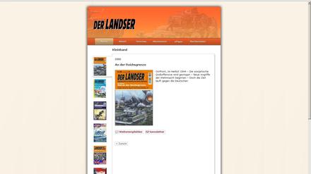 Das Simon-Wiesenthal-Zentrum will das Heft "Der Landser" aus dem Bauer-Verlag verbieten lassen. 