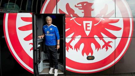 Eigenwilliger Trainer: Armin Veh hat die Eintracht aus der zweiten Liga in die Europa League geführt - und seinem Boss Heribert Bruchhagen öfter mal widersprochen.