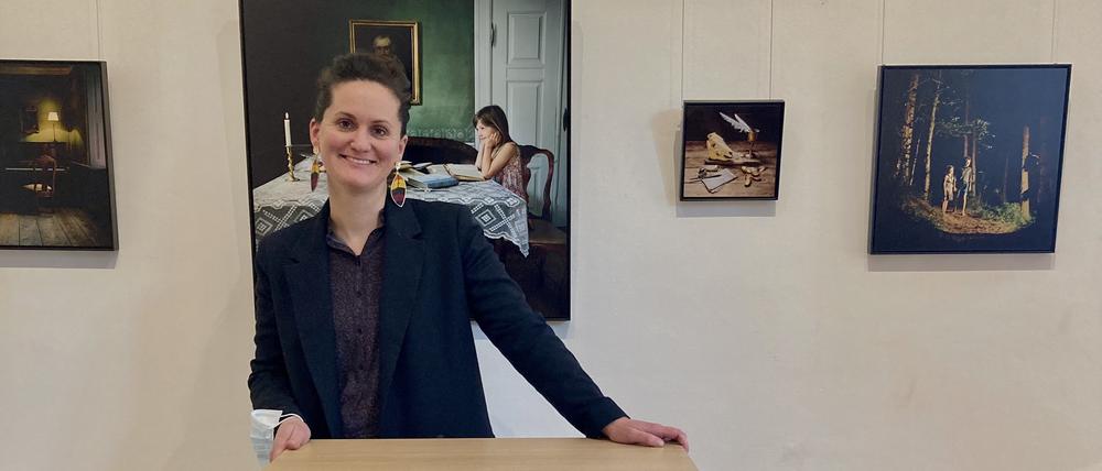 Die Galeristin. Cornélia Schmidmayr eröffnete ihre Galerie im September 2021 in Berlin-Friedenau.