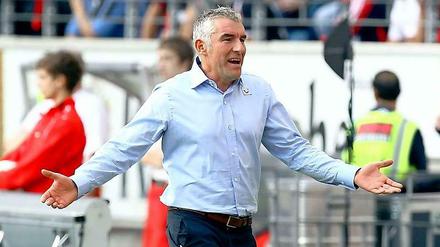 Was erlaube Präsident? Bei der sportlichen Zielvorgabe befinden sich Hannovers Trainer Mirko Slomka und Klubchef Martin Kind nicht unbedingt auf einer Linie. 