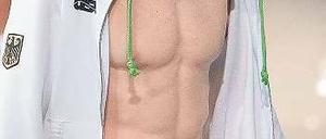 Hose runter, Zunge raus. Marco di Carli zählt zu den vielen deutschen Schwimmern, die bei der WM ihren eigenen Ansprüchen nicht genügen.