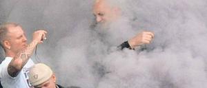 Nicht noch einmal. 2011 randalierten Fans vom BFC Dynamo beim DFB-Pokalspiel gegen Kaiserslautern. Gegen Stuttgart soll das unbedingt verhindert werden.