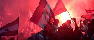 Anhänger des gestürzten Präsidenten Mohammed Mursi bei einer Demonstration in Kairo.