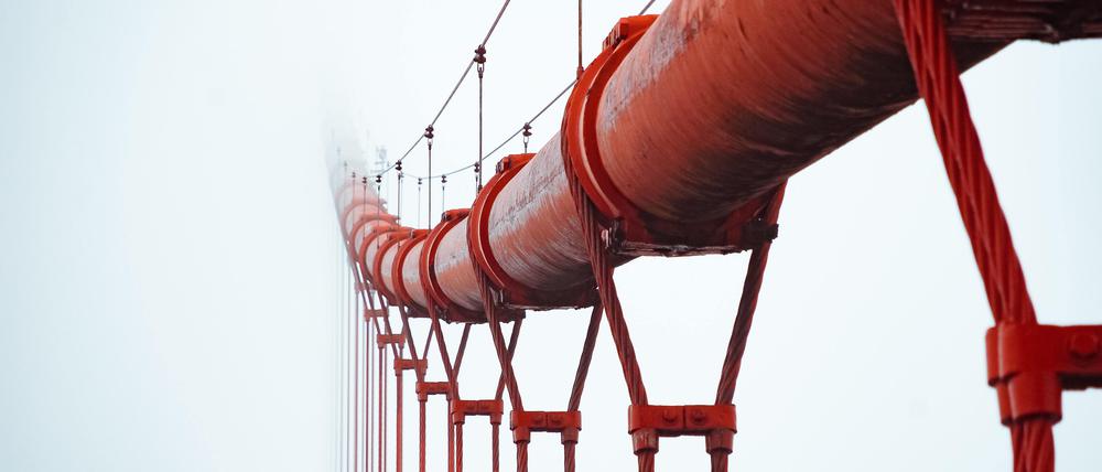 Pipeline ins Nichts: Der Westen befürchtet, das Russland den Gashahn zudreht.