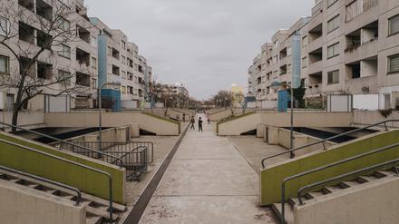 Die High-Deck-Siedlung in Berlin-Neukölln.