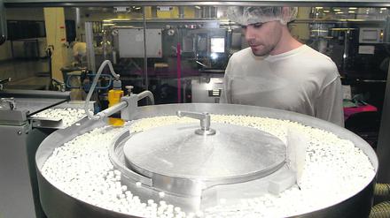Pillen für Russland. Berlin Chemie aus Adlershof exportiert pharmazeutische Produkte in das Land im Osten.