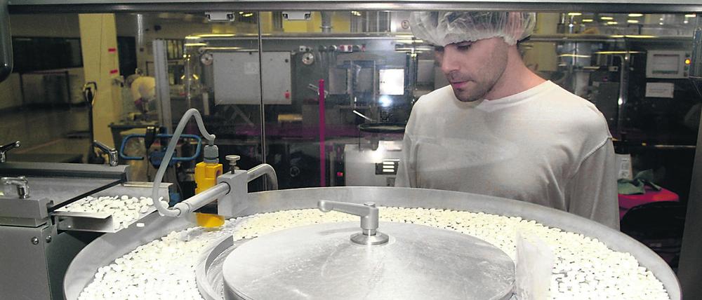 Pillen für Russland. Berlin Chemie aus Adlershof exportiert pharmazeutische Produkte in das Land im Osten.