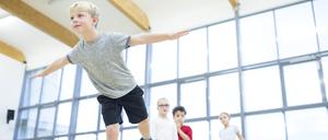Balanceakt. Viele Grundschüler schaffen das nicht mehr.