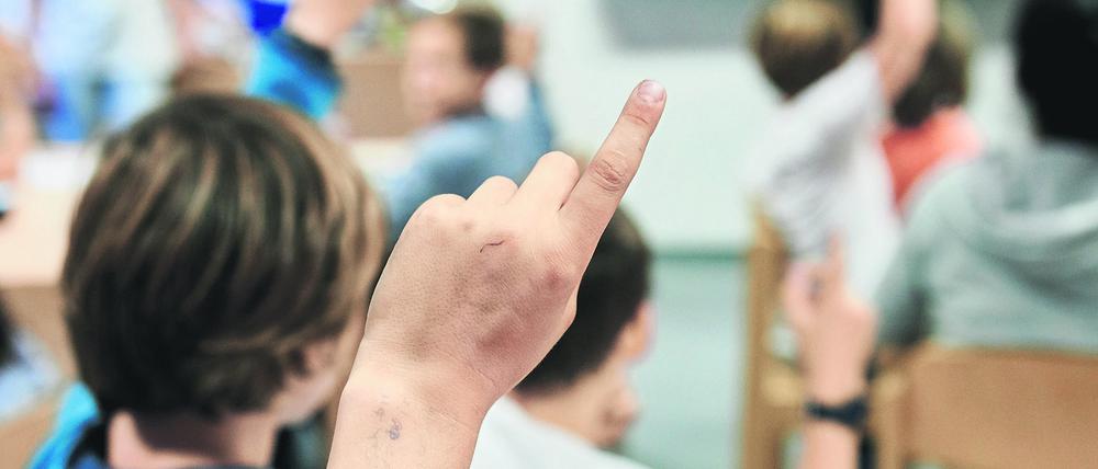 Weltpolitik statt Grammatik. Bei einem Krieg in Europa haben Kinder viele Fragen. 