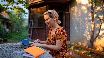 Viele Menschen wollen gerne im Grünen leben.